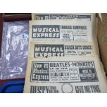 New Musical Express Magazines - 1966 to 1969, five editions.