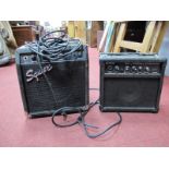 Equalizer, Squire S.P.10, serial No. 0114613; BB Guitar Amp - Untested - Sold For Parts Only.