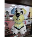 Lorna Bailey - Woof-Woof The Dog, 13cm high.