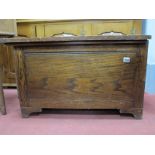 Oak Blanket Chest, 76cm wide.