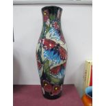 A Moorcroft Pottery Vase, painted in the 'California Dreams' design, by Vicky Lovatt, shape 120/