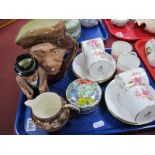 A Royal Doulton Character Jug 'Arry', Winston Churchill toby jug, six Anynsley coffee cups and