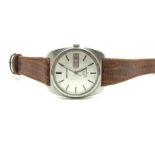 Seiko; A Vintage Lord Matic Gent's Wristwatch, 5606-7130, the signed dial with line markers and