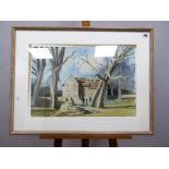 JOHN R. DAVIES (1899-1985) *ARR North Mill, Midhurst Sussex, watercolour, signed lower left,