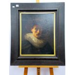 ENGLISH SCHOOL (XIX Century) Portrait of a Cavalier, oil on canvas, unsigned, 51 x 41cm.