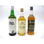 Whisky - Black & White Special Blend Of Buchanan's Choice Old Scotch Whisky, 70d proof, Harrods V.