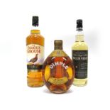 Whisky - The Famous Grouse, 1 litre, 40% Vol.; Fine Single Malt English Whisky Norfolk Distilled,