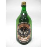 Whisky - Glenfiddich Pure Malt Scotch Whisky, 2 Litre, 40% Vol., in bottle with handle.