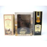 Whisky - The Famous Grouse, Highland Decanter, 70cl, 40% Vol., Royal Doulton Grouse Decanter,