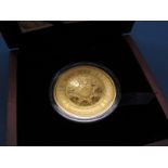 Solomon Islands 2019 .999 Gold Proof Coin 'St Paul's Cathedral - London', 100g, diameter 45mm.