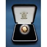 The Royal Mint United Kingdom 2006 Gold Proof Sovereign, certified No. 6937, cased.