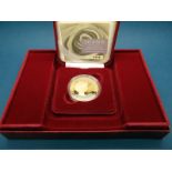 The Royal Mint United Kingdom Diana Princess of Wales Gold Proof Memorial Coin, five pounds, 1999,