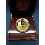 The Royal Mint 100th Anniversary of The First World War - Outbreak 2014 UK 5oz Gold Proof Coin,