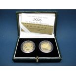 The Royal Mint United Kingdom 2006 £2 Gold Proof Set, Isambard Kingdom Brunel 1806-2006, £2 Gold