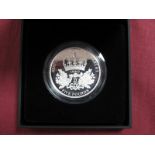 The Royal Mint 2010 UK Restoration of The Monarchy £5 Piedfort Silver Proof Coin, certified No.