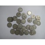 Three Pounds (Total Face Value) of Pre-1947 Silver Florins/Two Shillings, all from circulation and