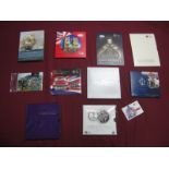 A Collection of Royal Mint Coin Presentation Packs, to include 2009 Alderney £5 Coin 50th