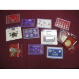 A Collection of Great Britain Coin Sets and Packs Both Decimal and Pre-Decimal, to include Silver