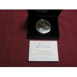 A Westminster Issue Falklands War 25th Anniversary 5oz Silver Proof Commemorative Coin '1982-