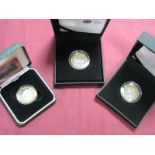 Three Royal Mint Silver Proof Two Pounds Coins, comprising of 2008 'The 4th Olympiad London',