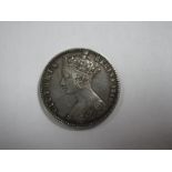 Queen Victoria Florin 1849 'Godless', 11.3g.