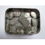 In Excess of Three Pounds (Total Face Value) of Pre-1947 Silver Shilling, all from circulation and