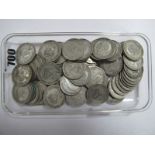 In Excess of Three Pounds (Total Face Value) of Pre-1947 Silver Shillings, all from circulation