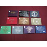 Ten Royal Mint Coinage of Great Britain and Northern Ireland Coins Sets, comprising of 1970, 1972,