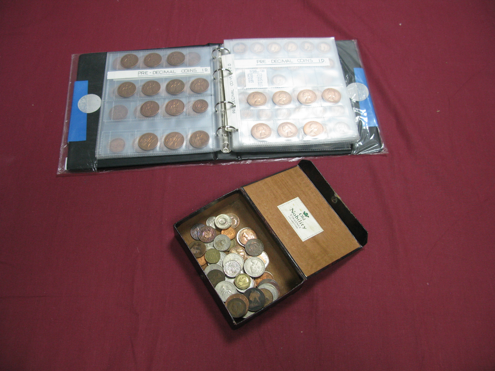 A Collection of Mainly GB Pre-Decimal and Decimal Base Metal Coins, assorted denominations, Queen