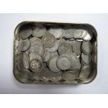 In Excess of Four Pounds Seventy Pence (Total Face Value) of Pre-1947 Silver Shillings; together