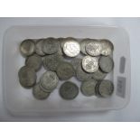 Three Pounds (Total Face Value) of Pre-1947 Silver Florins/Two Shillings, all from circulation and