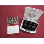 The Royal Mint 2001 Executive Proof Coin Collection and The 1999 Deluxe Proof Set 'Last Coins of The