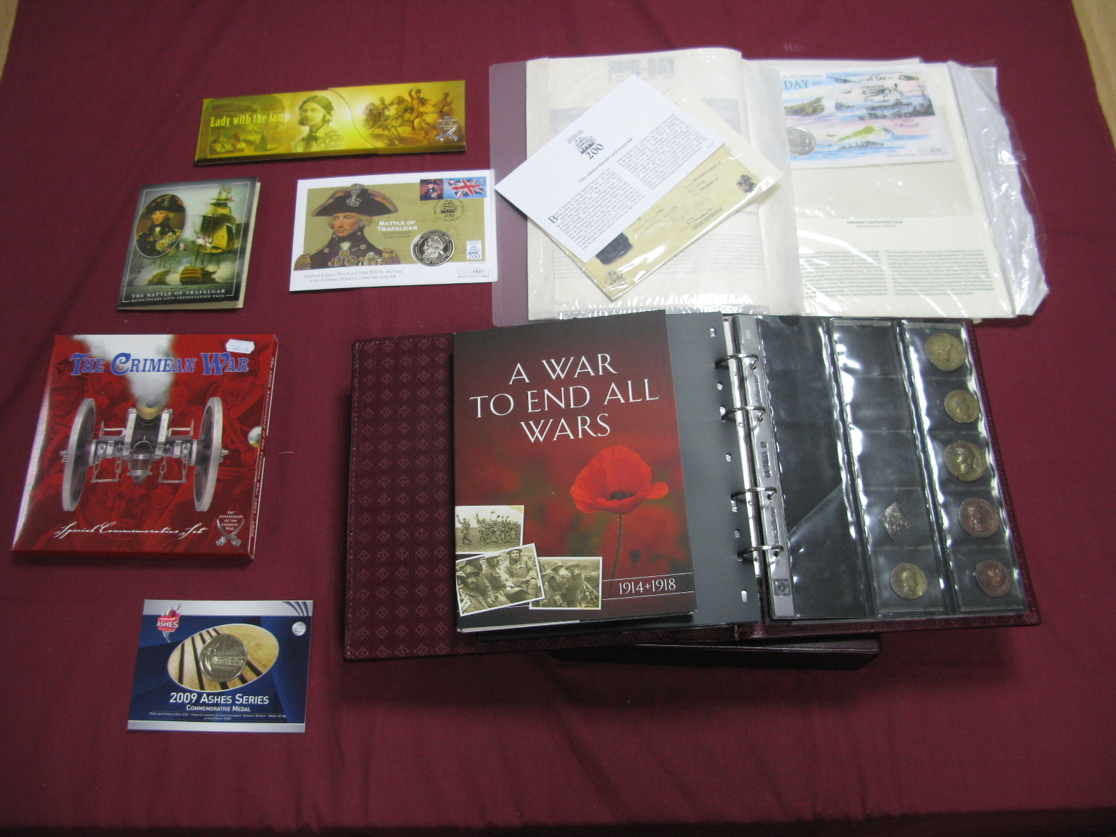 A Collection of Coin Presentation Packs and Reproduction Coins, to include The Royal Mint 150th