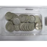 Three Pounds (Total Face Value) of Pre-1947 Silver Florins/Two Shillings, all from circulation and