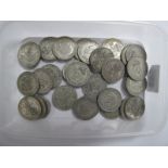 Three Pounds (Total Face Value) of Pre-1947 Silver Florins/Two Shillings, all from circulation and