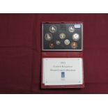 The Royal Mint United Kingdom Proof Coin Set 1993, includes dual dated 1992/1993 EC fifty pence