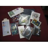 A Collection of Predominately Royal Mint United Kingdom Coin Presentation Packs, to include from old