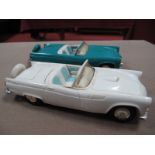 Two Contemporary Plastic/Steel 'Promotional' Style Models of Ford Thunderbird by AMT of