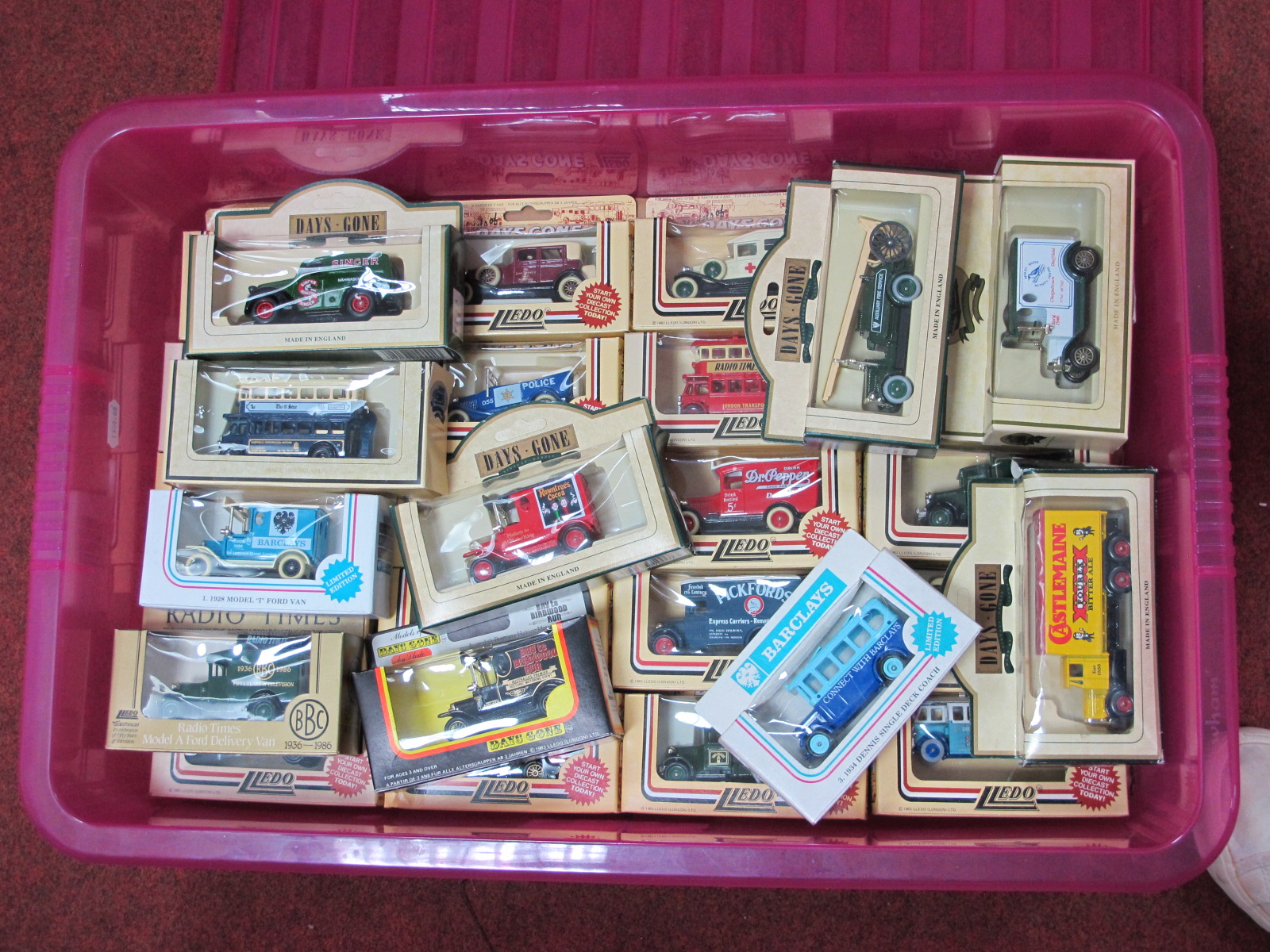 Approximately Fifty Lledo and Days Gone Vehicles, all boxed.