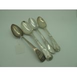 A XIX Century Russian Table Spoon, stamped marks "84" "A.Tover 1847" and "HC", the handle