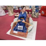 A Grace Darling Limited Edition Figurine of 5000, by Wood and Sons, 14cm high.