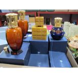 Lampe Berger Fragrance Lamps, including Moon Friends, Roses, Athens Topaz, Oman, Duomo, all