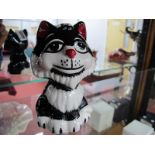 Lorna Bailey - Tex the Cat, 12cm high.