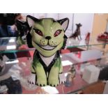 Lorna Bailey - Grouch the Cat, 11.5cm high.