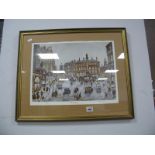 George Cunningham (Sheffield Artist), 'The Moorhead', limited edition colour print 90/250,