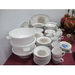 Noritake 'Progression' Table Pottery, of approx. 96 pieces; Myott fruit bowls, tile.