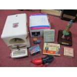 A Collection of Vintage Toys, including a 1950's 'Goblin' washing machine and roller, a Britains