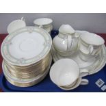 Royal Doulton 'Chatham' Dinnerware, of approximately thirty seven pieces:- One Tray.