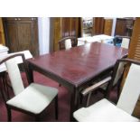 Younger Furniture Extending Dining Table and Five Chairs.