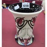 A Moorcroft Pottery Vase, painted in the 'Talwin' pattern by Nicola Slaney, shape 158/6, painted and